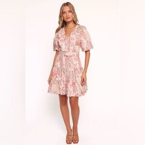 NWT Petal and Pup COLUMBA MINI DRESS - Soft Camellia